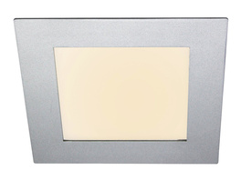 HEITRONIC 11-W-LED-Panel Toulouse, Einbaumaß 170x170 mm, Einbautiefe 20 mm, warmweiß, dimmbar, IP44