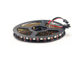 Diamex 4-m-LED-Streifen mit WS2812-kompatiblen-LEDs, 60 LEDs/m, schwarze Platine