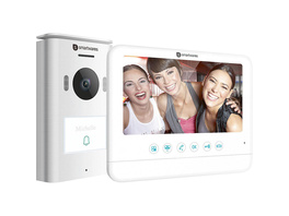 Smartwares 2-Draht-Video-Türsprechanlage für 1-Familienhaus mit 17,78-cm-Bildschirm
