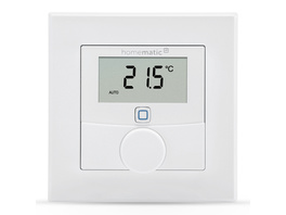 Homematic IP Smart Home Wandthermostat mit Luftfeuchtigkeitssensor, HmIP-WTH-2