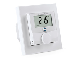 Homematic IP Smart Home Wandthermostat mit Schaltausgang – für Markenschalter, 24 V, HmIP-BWTH24