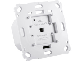 Homematic IP Smart Home Rollladenaktor HmIP-BROLL-2 für Markenschalter, auch für Markisen geeignet
