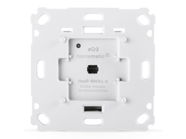 Homematic IP Smart Home Rollladenaktor für Markenschalter, HmIP-BROLL-2