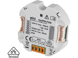 Homematic IP Wired Smart Home IO Modul Unterputz – 6-fach, HmIPW-FIO6