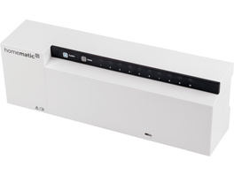 Homematic IP Wired Smart Home Fußbodenheizungscontroller – 10 Kanäle, 24 V, HmIPW-FAL24-C10