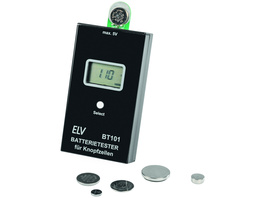 ELV Bausatz Batterietester für Knopfzellen BT101