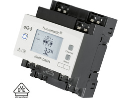 Homematic IP Smart Home Schaltaktor für Hutschienenmontage – 4-fach, HmIP-DRSI4