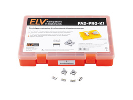 ELV Aufbewahrungsbox mit Kondensatoren und ELKOs PAD-PRO-K1, 265 Teile
