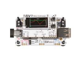 ELV Bausatz-Set aus Mini-Voltmeter MVM1 und Strommessadapter SMA1