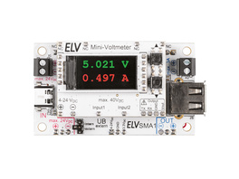 ELV Bausatz Strommessadapter SMA1 für ELV Mini-Voltmeter für Steckboards