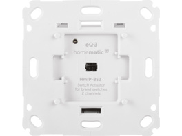 Homematic IP Smart Home Schaltaktor für  Markenschalter, 2-fach, HmIP-BS2