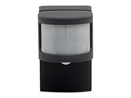 Homematic IP Smart Home Bewegungsmelder mit Schaltaktor – außen, anthrazit, HmIP-SMO230-A