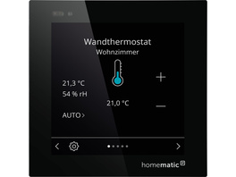 Homematic IP Wired Smart Home Glasdisplay – plus, HmIPW-WGD-PL