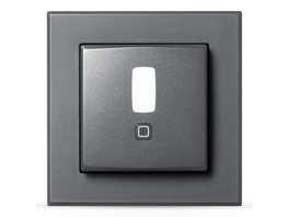 Homematic IP Smart Home Bewegungsmelder für 55er Rahmen – innen, anthrazit, HmIP-SMI55-A