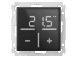 HmIP  Glas-Wandthermostat mit CO2-Sensor, schwarz, HmIP-WGTC