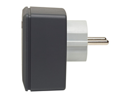 Homematic IP Smart Home Schaltsteckdose, anthrazit, HmIP-PS-2-A