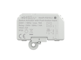 Homematic IP Smart Home Schaltaktor mit Tastereingang (16 A) – Unterputz, HmIP-FSI16-2