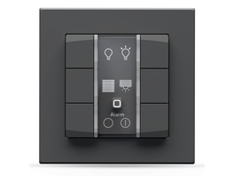 Homematic IP Smart Home Wandtaster – 6-fach, anthrazit, HmIP-WRC6-230-A