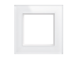 Homematic IP Glasrahmen,  1-Fach, Weiß, HmIP-GF1