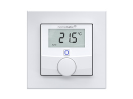 Homematic IP Smart Home Wandthermostat mit Luftfeuchtigkeitssensor, HmIP-WTH-3