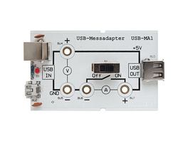 USB-Messadapter USB-MA1 – USB-powered-Strom einfach messen