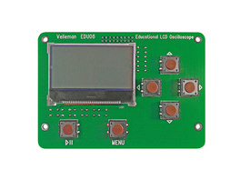 Mini-Oszilloskop selbst gebaut - Oszilloskop-Lernpaket EDU08