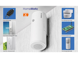 Mehr Sicherheit - Homematic Innensirene als Mini-Alarmanlage