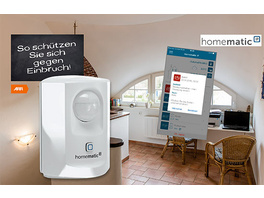 Kleiner Aufpasser – Homematic IP Bewegungsmelder mit Dämmerungssensor