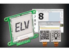 Sparsame Universal-Anzeige - E-Paper-Display-Modul EDM100