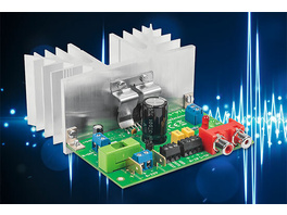 Analog, kompakt und mit Power - 2 x 38-W-Audio-Verstärker V76