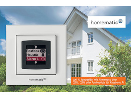 Steuern und melden - Homematic IP Wandtaster mit Statusdisplay