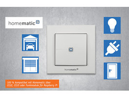 Anpassungsfähig - Homematic IP 2-Kanal-Funk-Wandtaster HmIP-WRC2