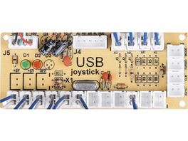 Joy-IT Zero Delay Encoder-Board für Joysticks oder Bedientastern inkl. Kabelsatz