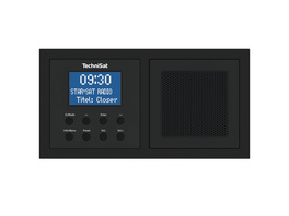 TechniSat Unterputzradio DigitRadio UP 1, DAB+/UKW-Radio, Bluetooth, mit Lautsprecher, schwarz