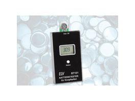Knopfzellen im Visier - Batterietester BT101 mit Lastmessung