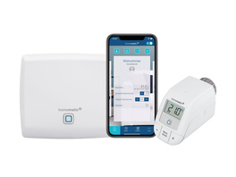 Homematic IP Smart Home Starter Set Heizen Basic mit Access Point und Heizkörperthermostat basic