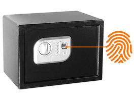 Megasat Fingerprint-Sicherheitstresor ST-25 FP, 16 l Volumen, mit Code-Eingabe und Notschlüssel