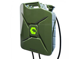 Renz Wallbox POWER2CAR FUEL olive, 3,7 - 11 kW, 5-m-Kabel, förderfähig