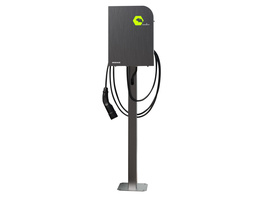 Renz Wallbox POWER2CAR STEEL, 3,7 - 11 kW, 5-m-Kabel, förderfähig