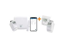 Homematic IP Starter Set Raumklima + Wandthermostat WTH-2 + Heizkörperthermostat eTRV-2