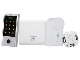 Homematic IP Set Zutritt mit HmIP-DLD, HmIP-FWI, HmIP-HAP und dem dnt BioAccess PRO