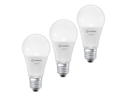 LEDVANCE 3er-Set SMART+ WiFi 14-W-LED-Lampe A100, E27, 1521 lm, warmweiß, 2700 K, dimmbar, App