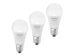 LEDVANCE 3er-Set SMART+ WiFi 9,5-W-LED-Lampe A75, E27, 1055 lm, Tunable White, dimmbar, Alexa, App