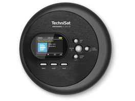 TechniSat Portabler CD-Player DIGITRADIO CD 2GO BT, Akku, Bluetooth, DAB+/UKW-Radio, inkl. Kopfhörer