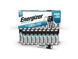 Energizer Alkaline-Batterien Max Plus 130 Micro (AAA) 20er Pack