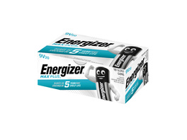 Energizer Alkaline-Batterien Max Plus E-Block (9V) 20er Pack