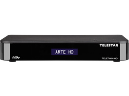 Telestar SAT-Receiver TELETWIN HD, SAT-IP-Server/-Client, IPTV für 2 Teilnehmer, Bluetooth