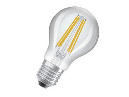OSRAM Hocheffiziente 5,7-W-LED-Lampe SUPERSTAR+ E27, 1055 lm, 2700 K, 185 lm/W, FIL, EEK B, dimmbar