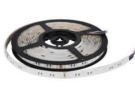 ENOVALITE 5-m-LED-Streifen, 13 W, 12 V DC, RGBW (6500 K), 2,6 W/m, 310 lm/m, 60 LED/m, IP54