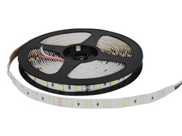 ENOVALITE 5-m-LED-Streifen, 23 W, 24 V DC, Tunable White (CCT), 4,6 W/m, 450 lm/m, 60 LED/m, IP20